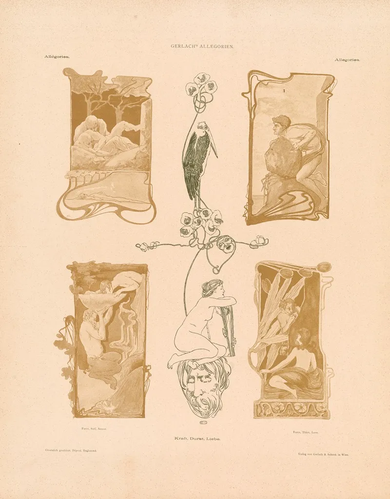 Allegorien Neue Folge Pl 117