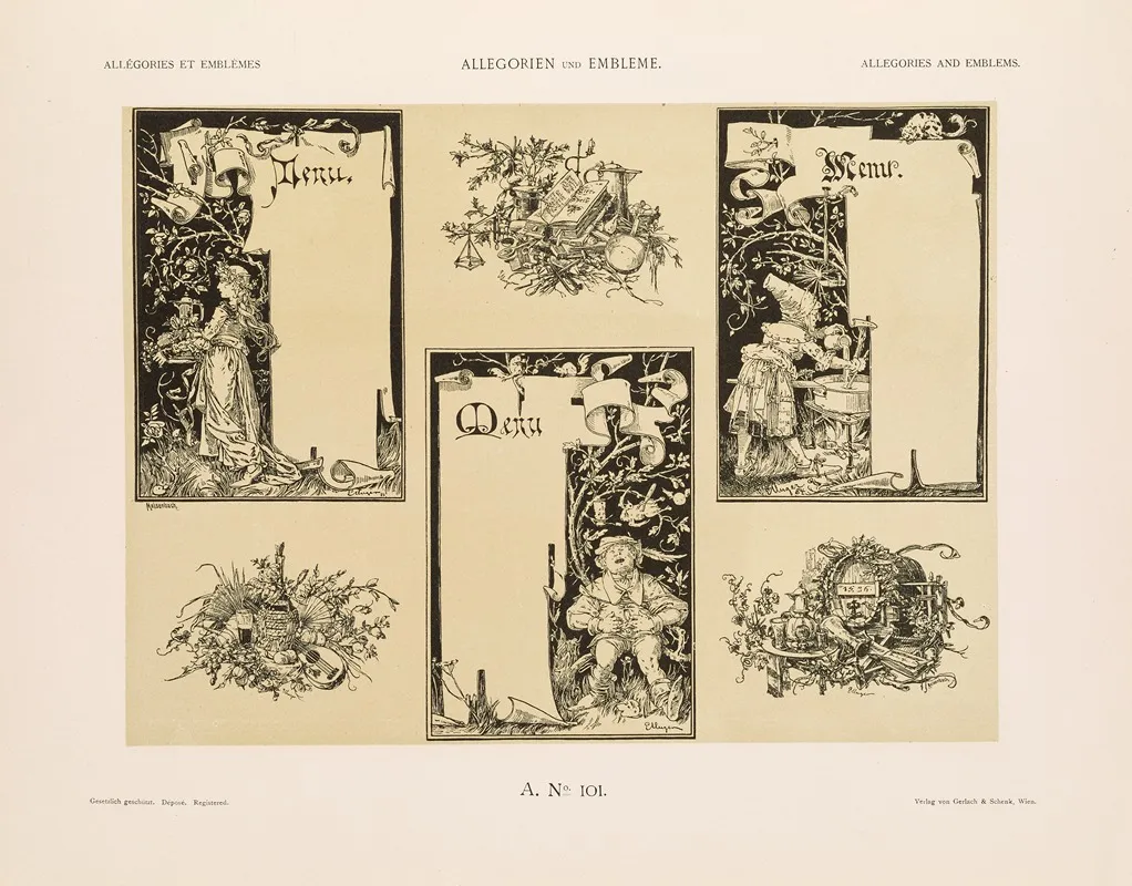 Allegorien Und Embleme Vol Ii Pl 111