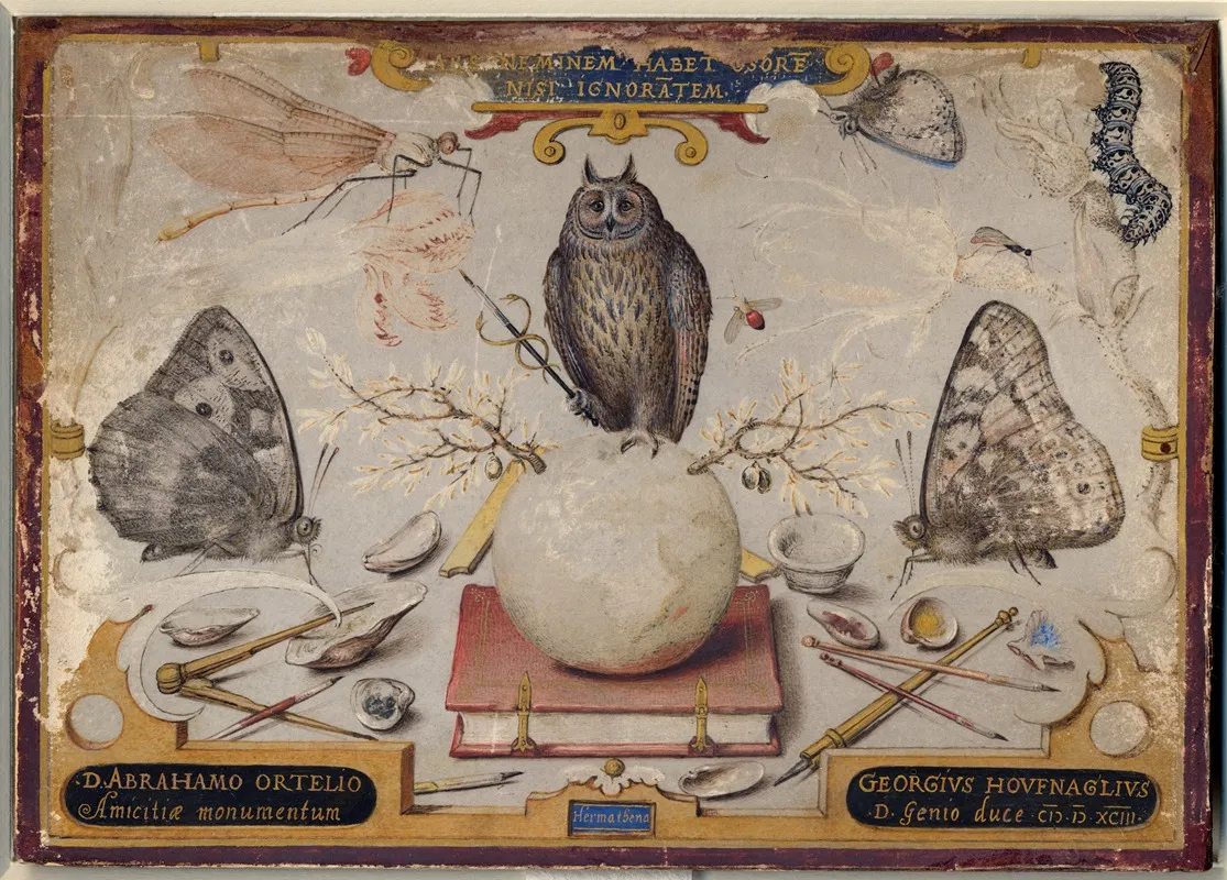 Allegory For Abraham Ortelius