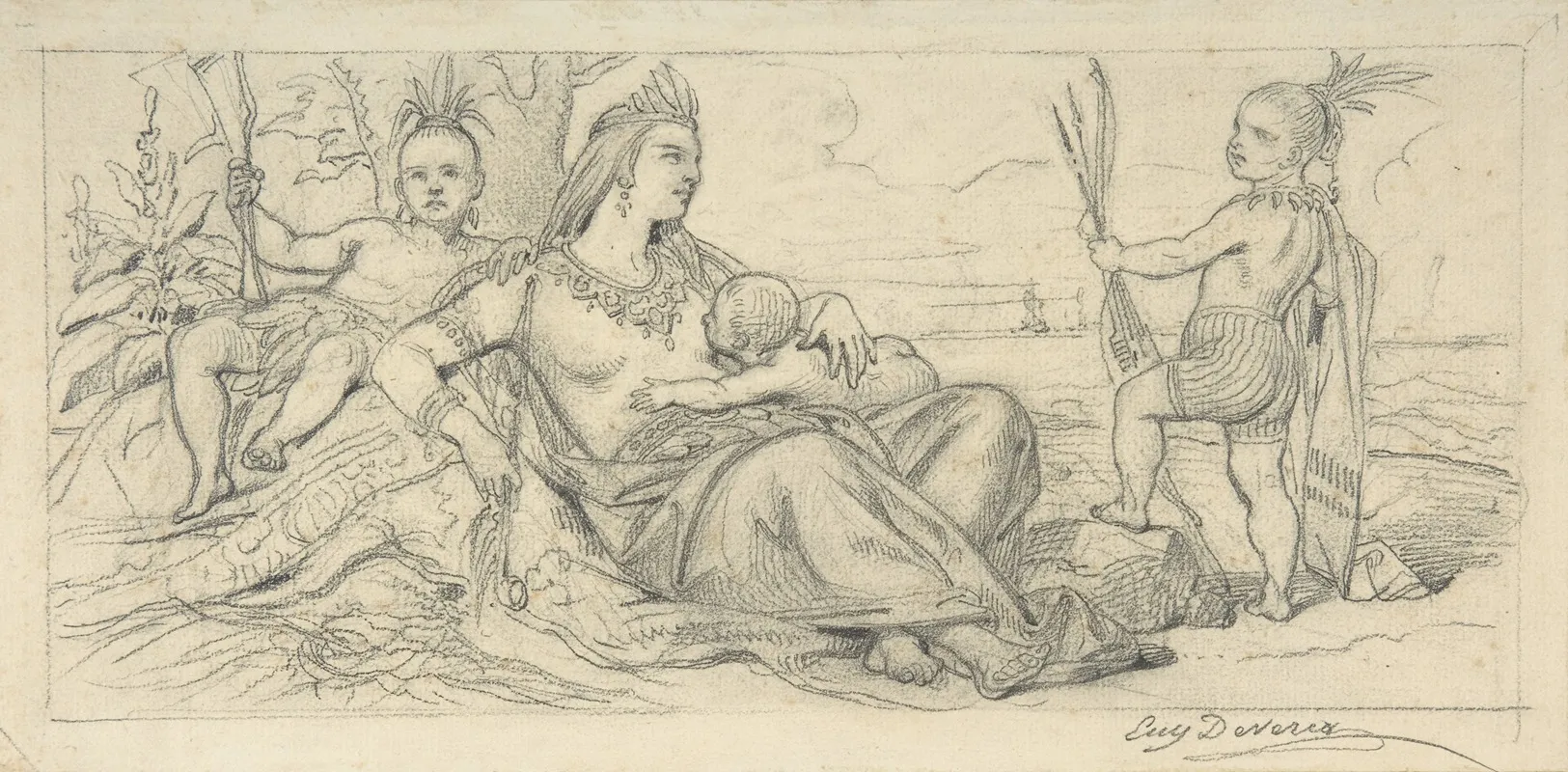 Allegory Of America