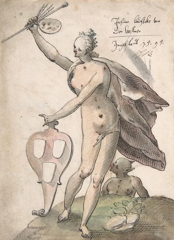 Allegory Of Art Wall Art by Joachim Lüchteke - High-Resolution Digital Print