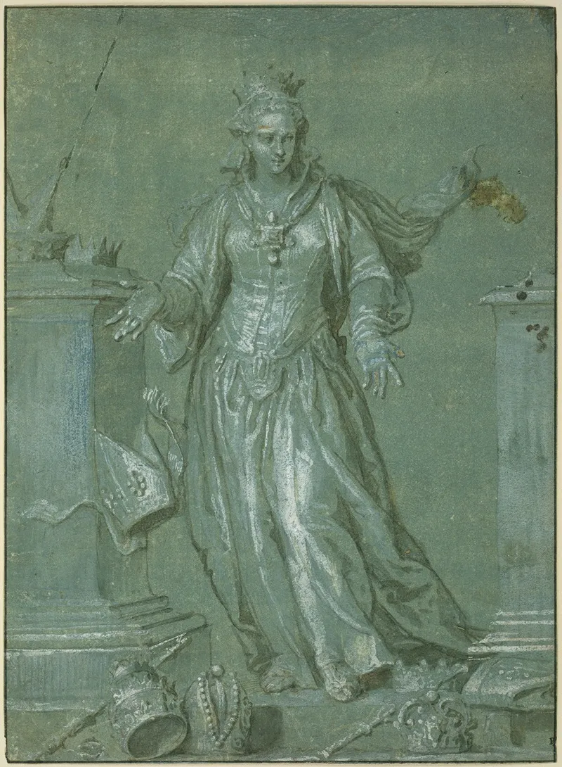 Allegory Of Benifico Wall Art by Paolo Veronese - High-Resolution Digital Print