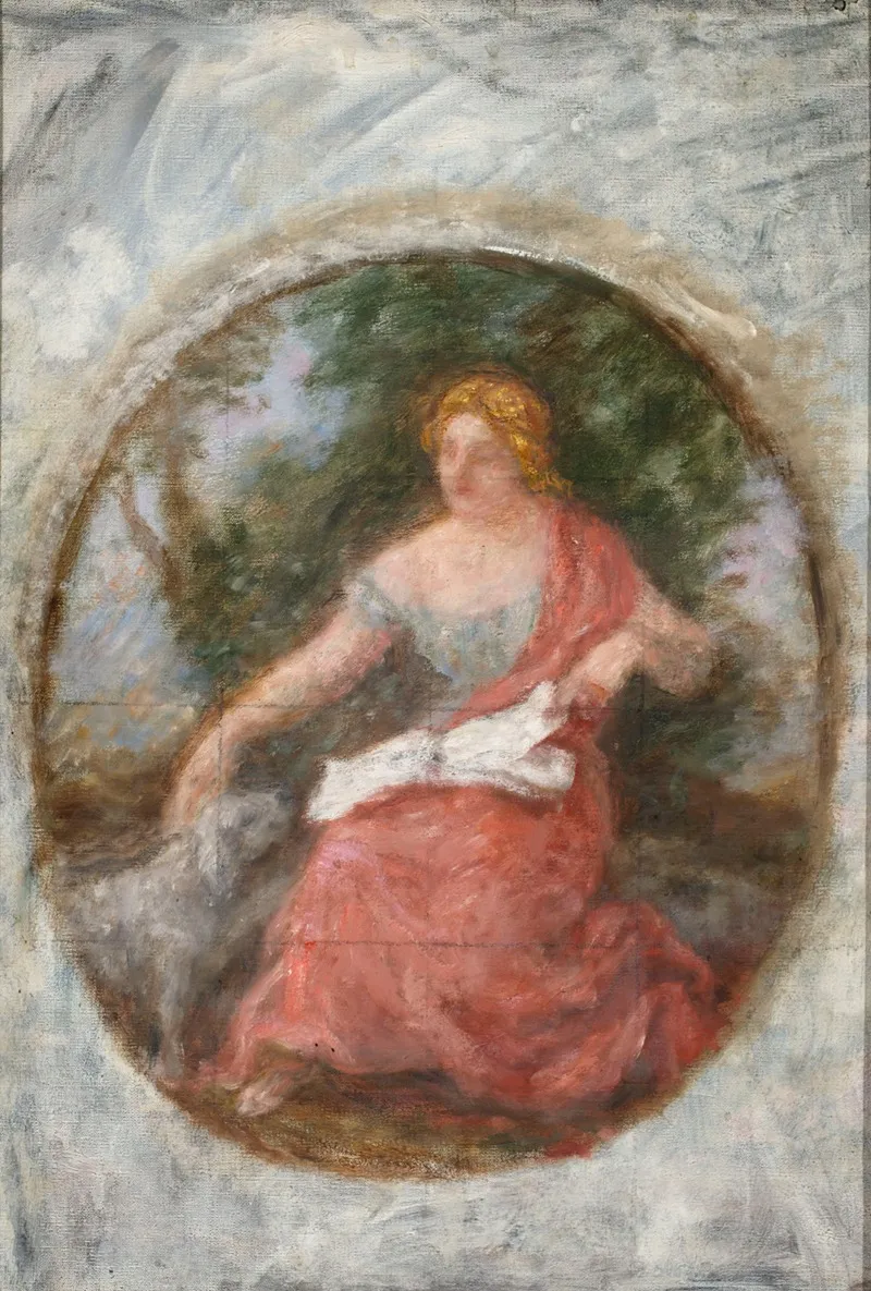 Allegory Of Literature Or Fidelity