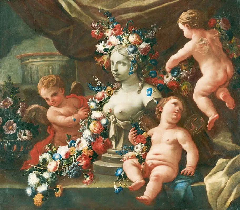 Allegory Of Sculpture Wall Art by Andrea Belvedere - High-Resolution Digital Print