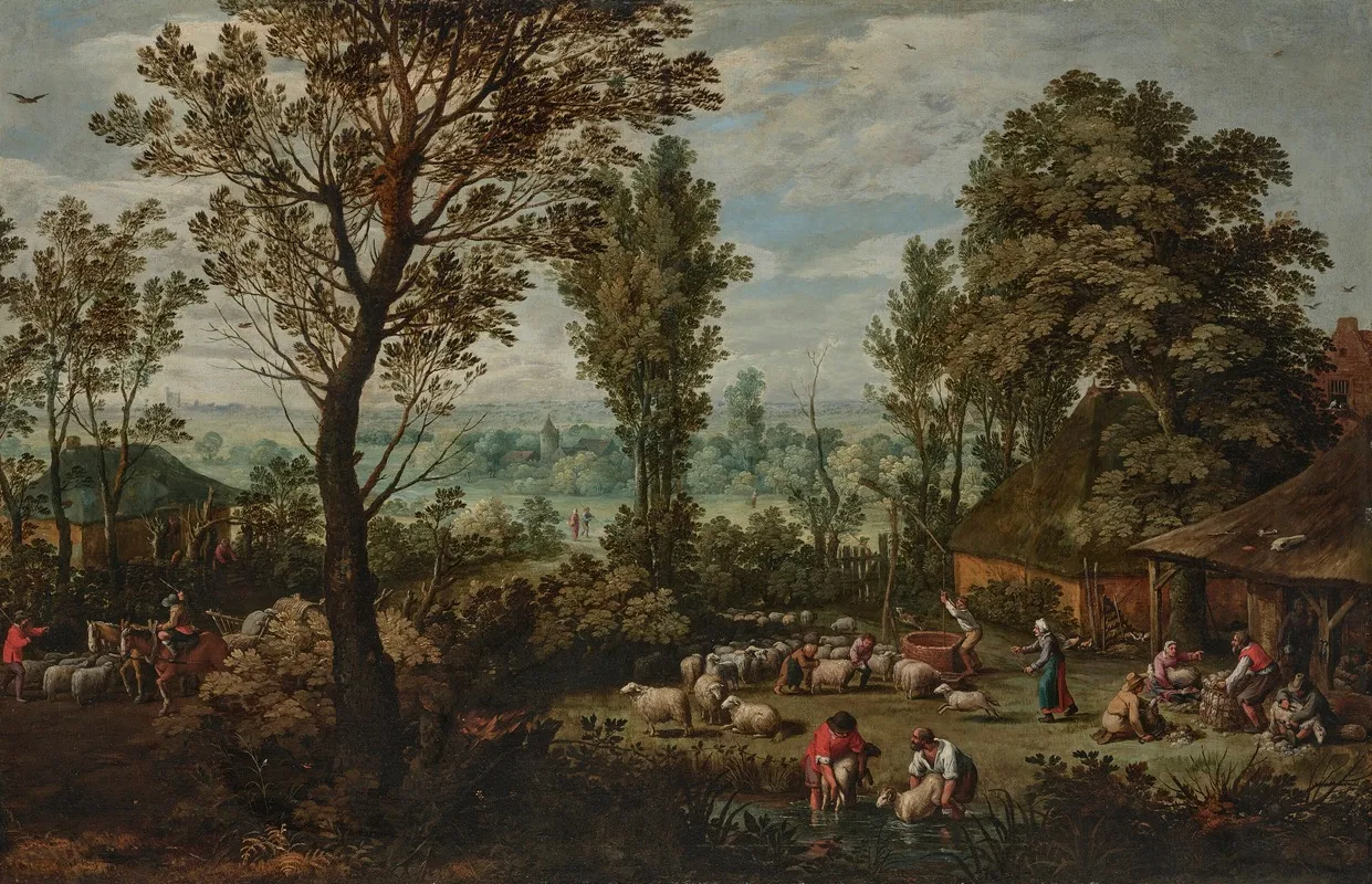Allegory Of The Month Of June