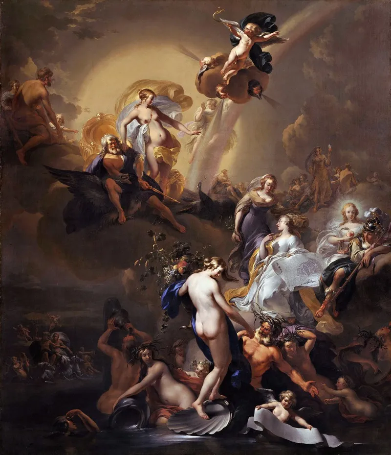 Allegory On The Expansion Of Amsterdam