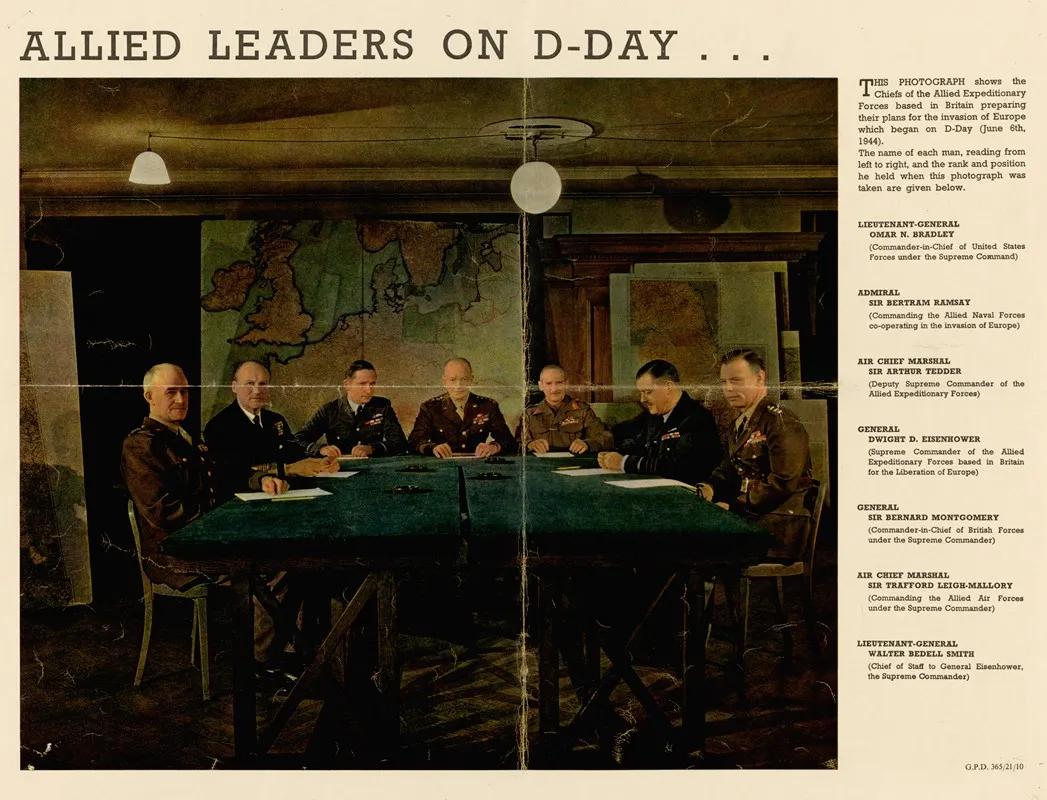 Allied Leaders On D Day