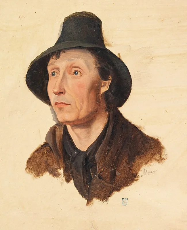 Almbauer Mit Filzhut