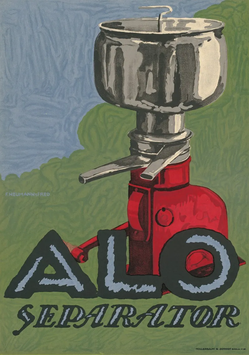 Alo Separator Wall Art by Fritz Neumann-Fred - High-Resolution Digital Print