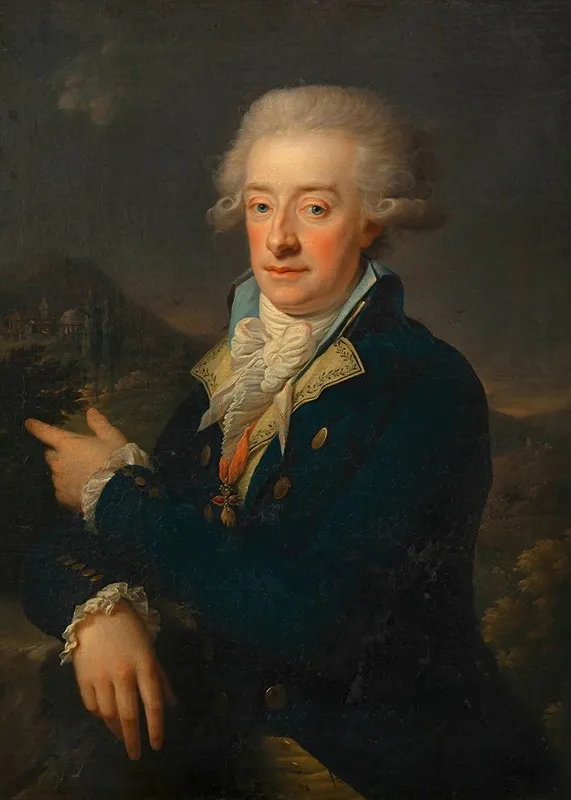 Alois I Joseph Furst Von Liechtenstein 1759 1805 Wall Art by Josef Kreutzinger - High-Resolution Digital Print