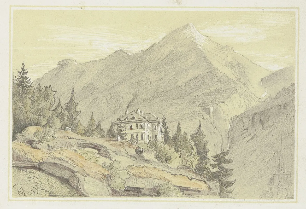 Alpenhotel Im Hintergrund Der Gamskarkogel