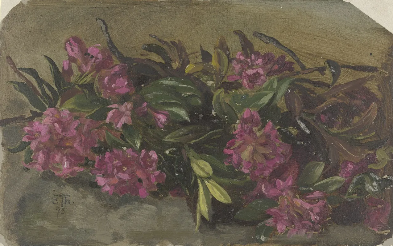 Alpenroses Wall Art by Cella Thoma - High-Resolution Digital Print