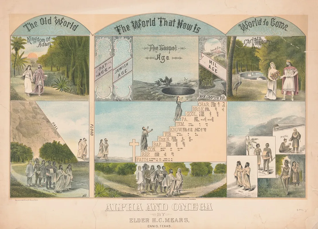 Alpha And Omega 2 Wall Art by H.C. Mears - High-Resolution Digital Print