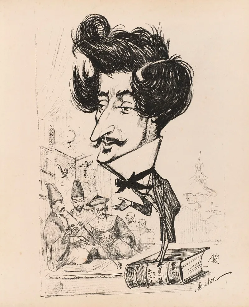 Alphonse Pichon Wall Art by Joseph Mollard - High-Resolution Digital Print