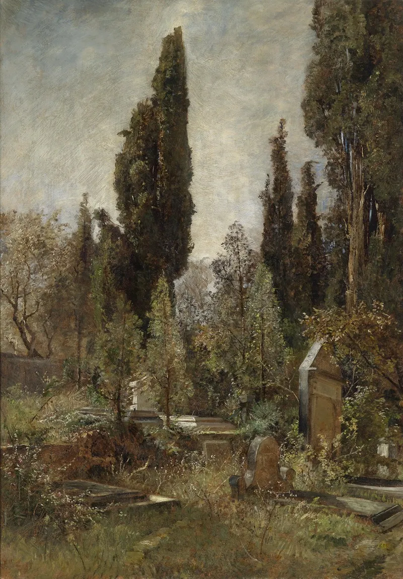 Alter Friedhof Wall Art by Marie Egner - High-Resolution Digital Print