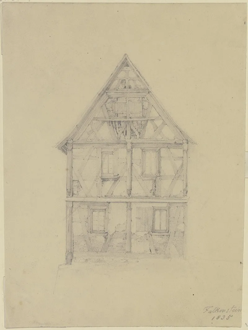 Altes Haus Mit Schonem Fachwerk