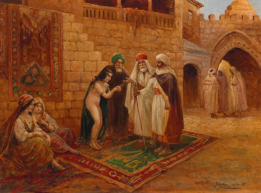 Am Bazar Wall Art by Stephan Sedlacek - High-Resolution Digital Print