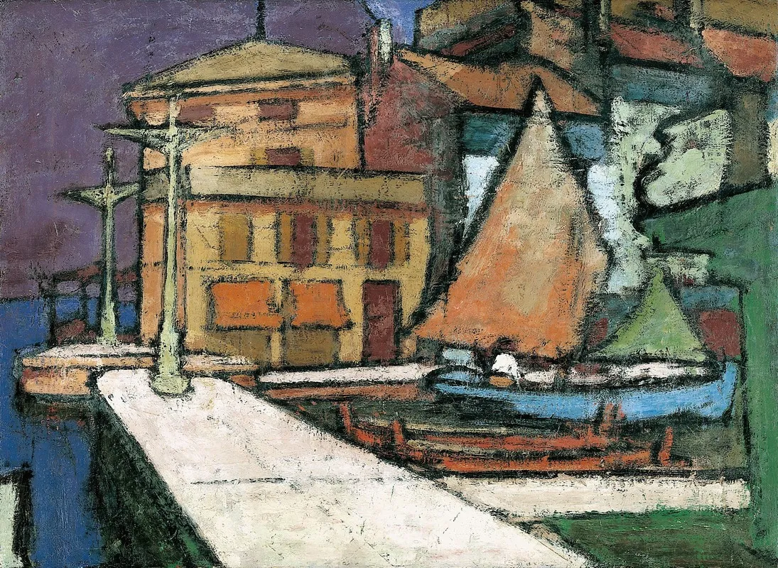 Am Hafen Von Malcesine