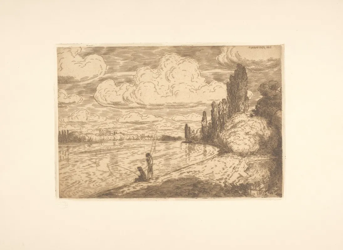 Am Rein Wall Art by Albert Haueisen - High-Resolution Digital Print