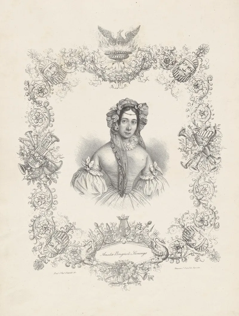 Amalia Brugnoli Samengo Wall Art by Eugenio N. Pianta - High-Resolution Digital Print
