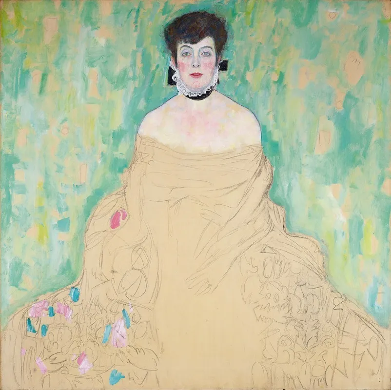 Amalie Zuckerkandl Wall Art by Gustav Klimt - High-Resolution Digital Print