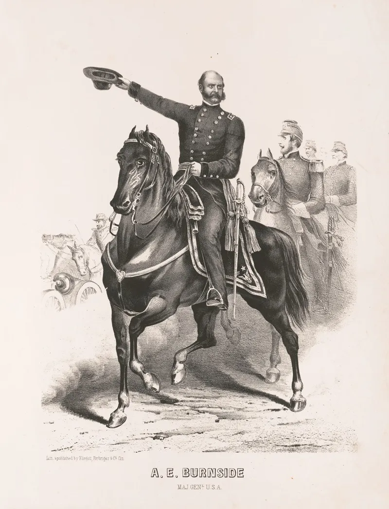 Ambrose Everts Burnside Wall Art by Ehrgott, Forbriger &amp; Company - High-Resolution Digital Print