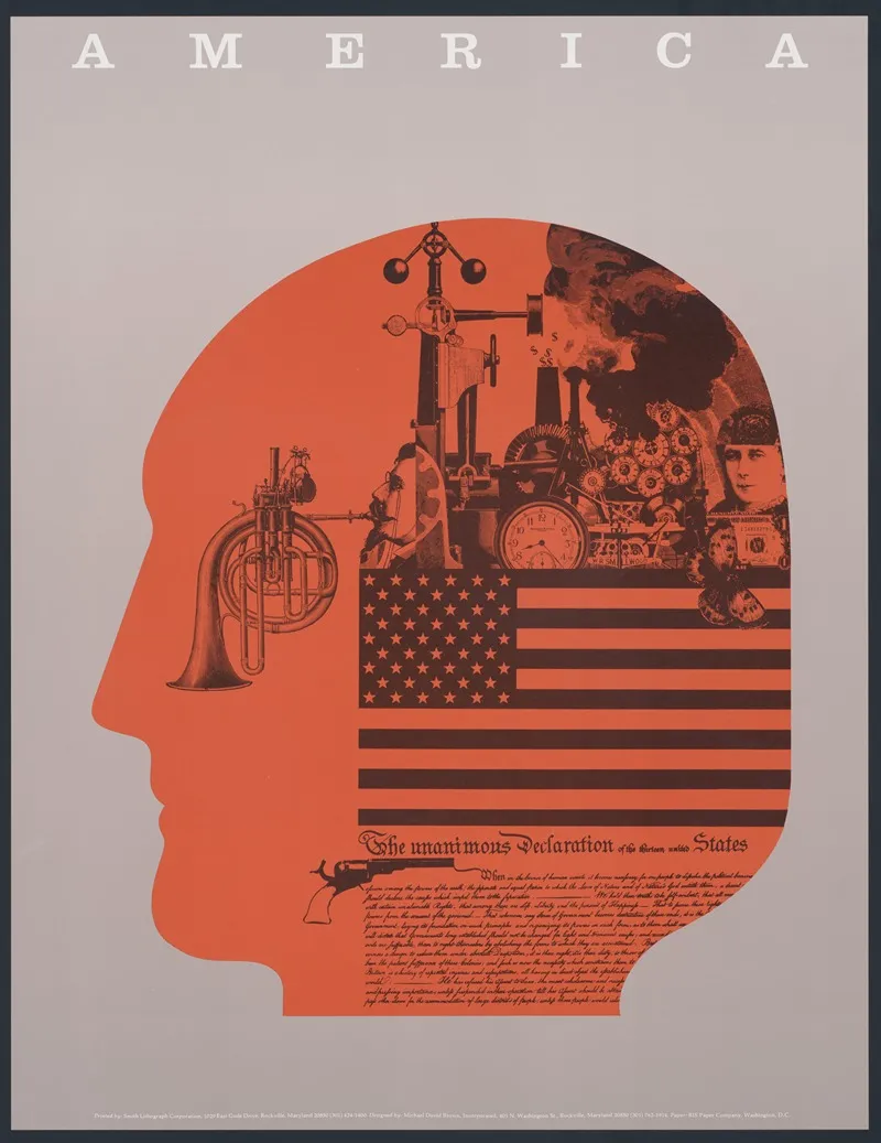 America 3 Wall Art by Michael David Brown - High-Resolution Digital Print