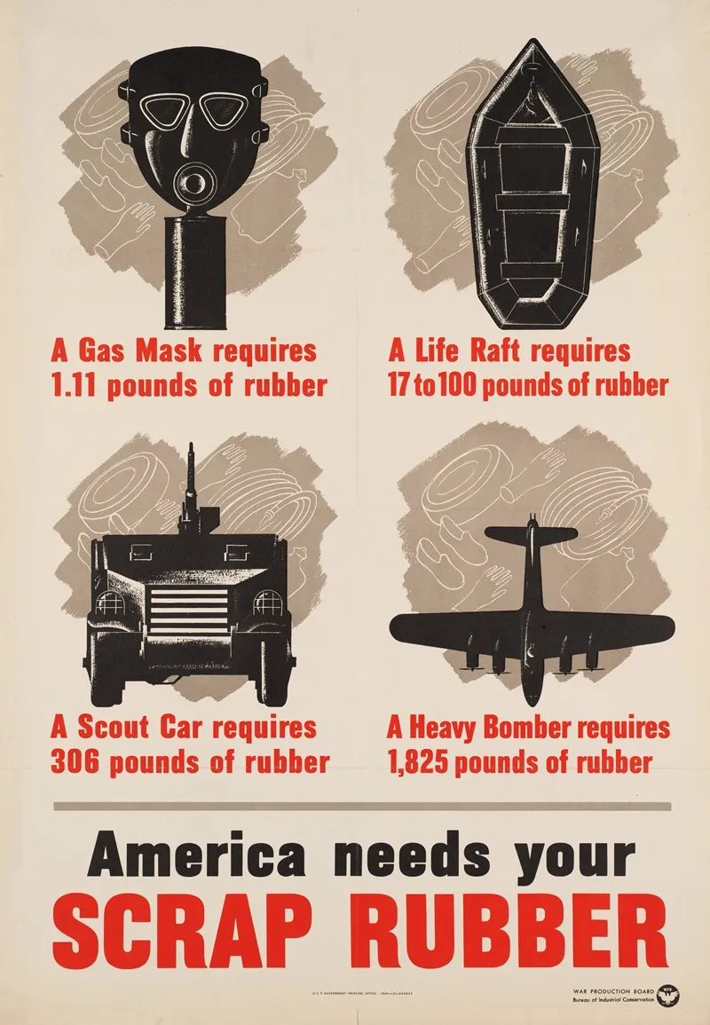 America Needs Your Scrap Rubber