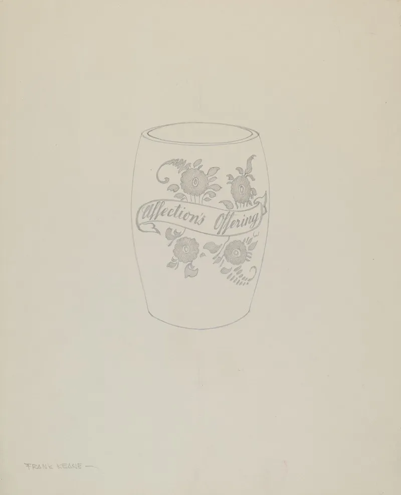 American Bohemian Glass Mug