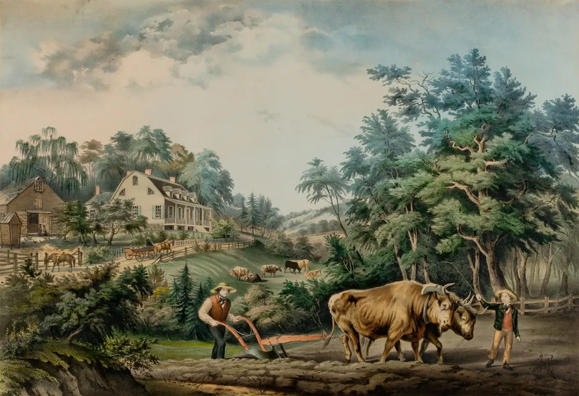 American Farm Scenes No 1
