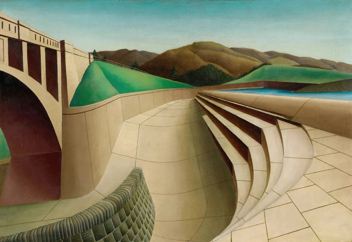 American Landscape Wall Art by Arnold Wiltz - High-Resolution Digital Print