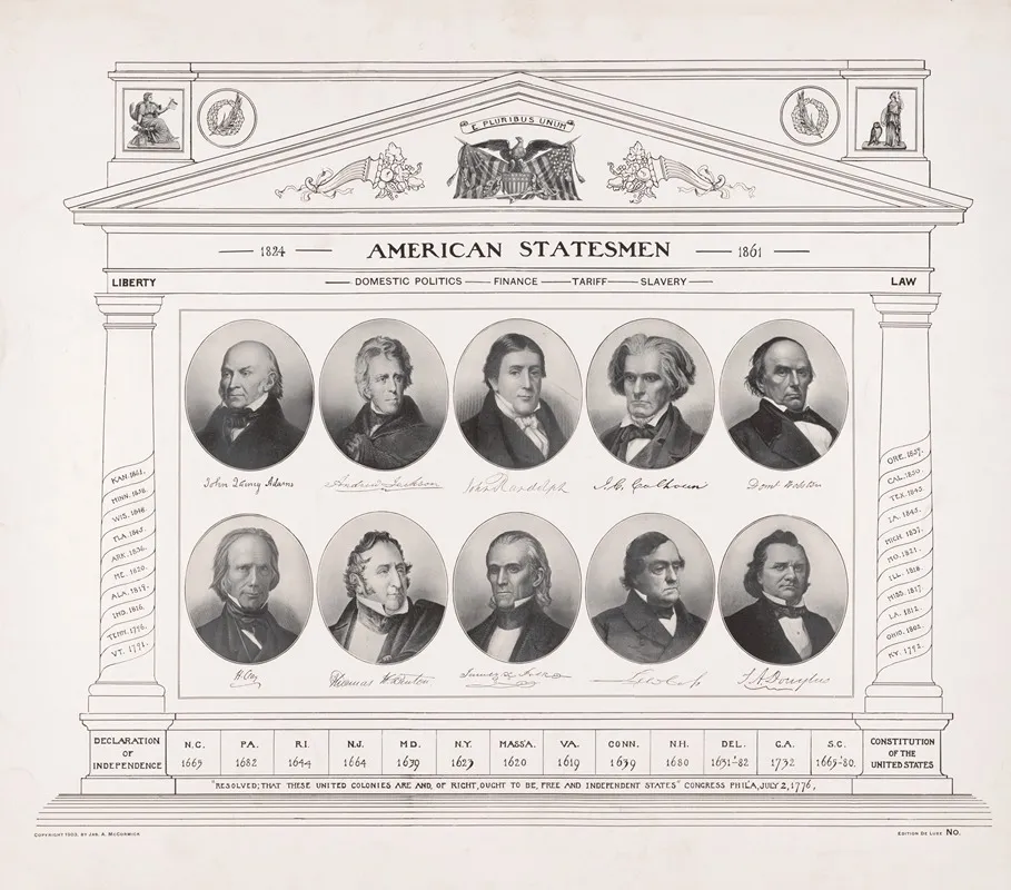 American Statesmen 1824 1861