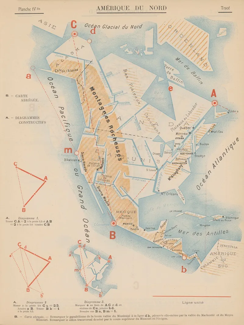 Amerique‎ ‎du‎ ‎nord Trace‎