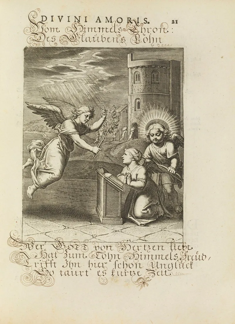 Amoris Divini Emblemata Pl 08
