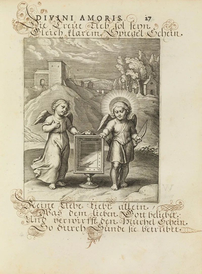 Amoris Divini Emblemata Pl 11