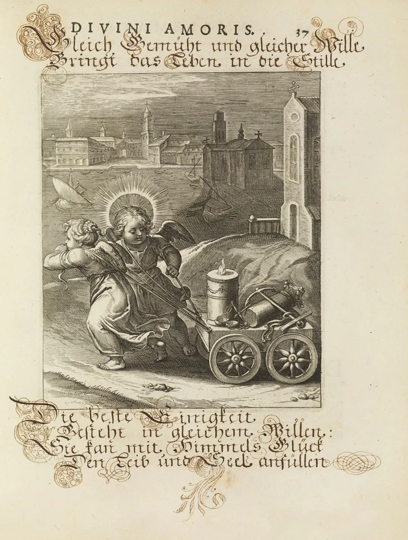 Amoris Divini Emblemata Pl 16