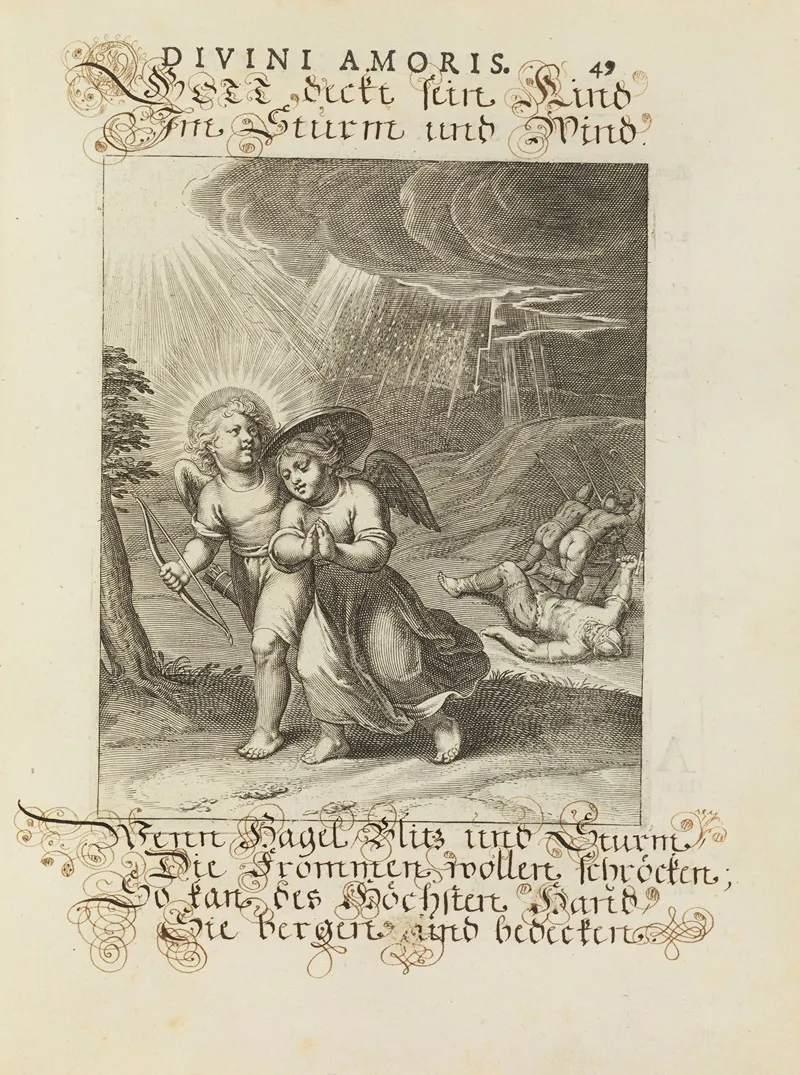 Amoris Divini Emblemata Pl 22