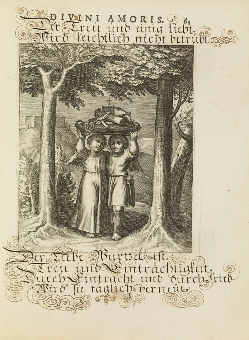 Amoris Divini Emblemata Pl 28