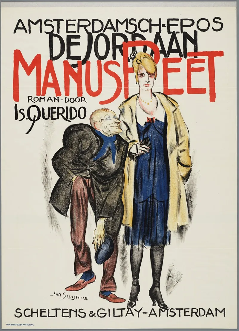 Amsterdamsch Epos De Jordaan Manus Peet Wall Art by Jan Sluijters - High-Resolution Digital Print