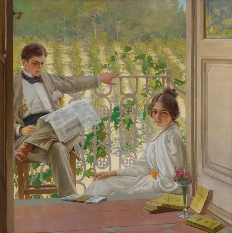 An Afternoon On The Porch