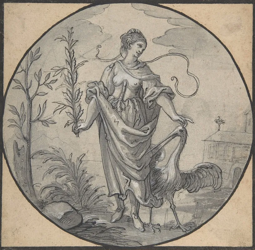 An Allegory Of Chastity Wall Art by Hans Ulrich Franck - High-Resolution Digital Print