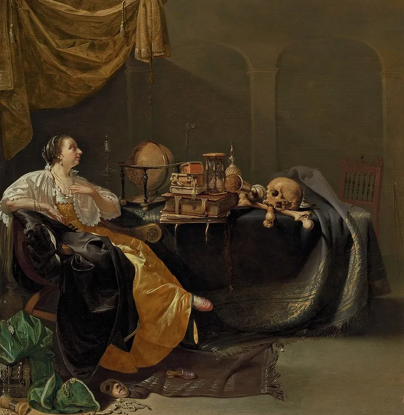 An Allegory Of Faith Wall Art by Jacob Duck - High-Resolution Digital Print