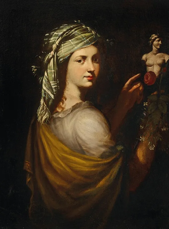 An Allegory Of Sculpture 3 Wall Art by Roman School - High-Resolution Digital Print