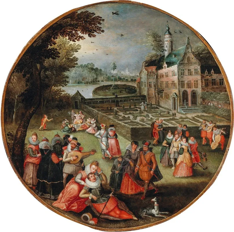 An Allegory Of Spring 3 Wall Art by Jacob Grimmer - High-Resolution Digital Print