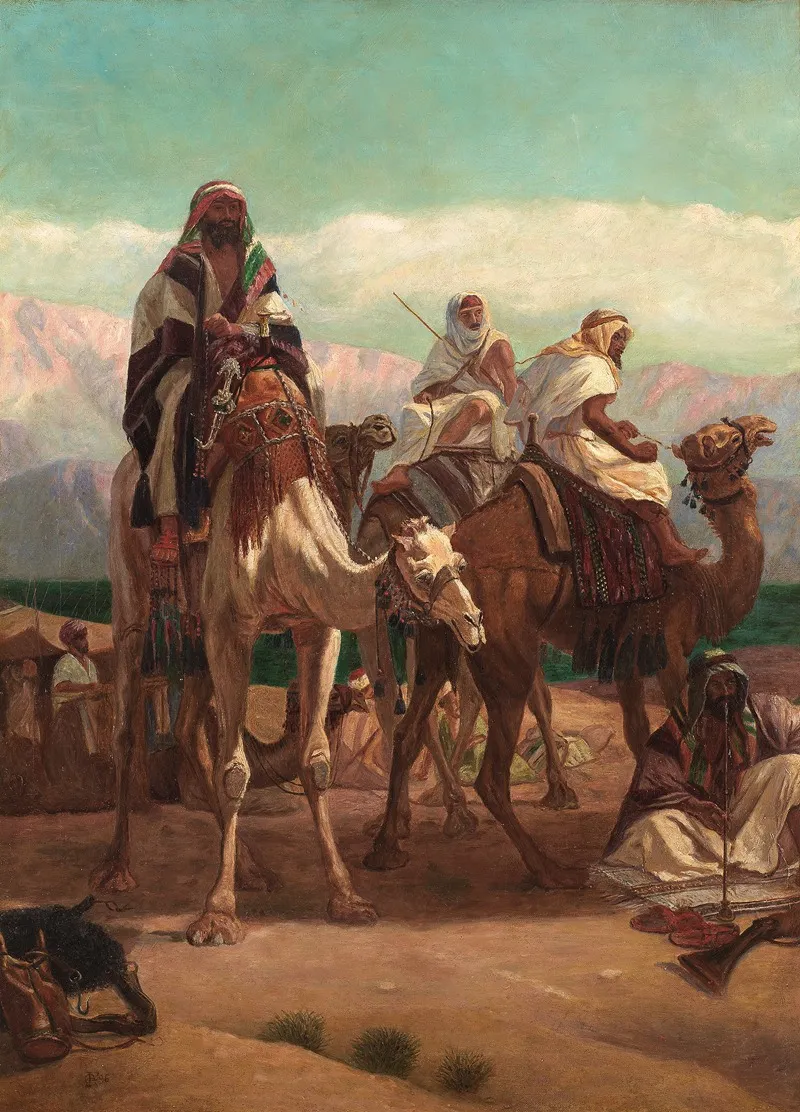 An Arab Encampment 4