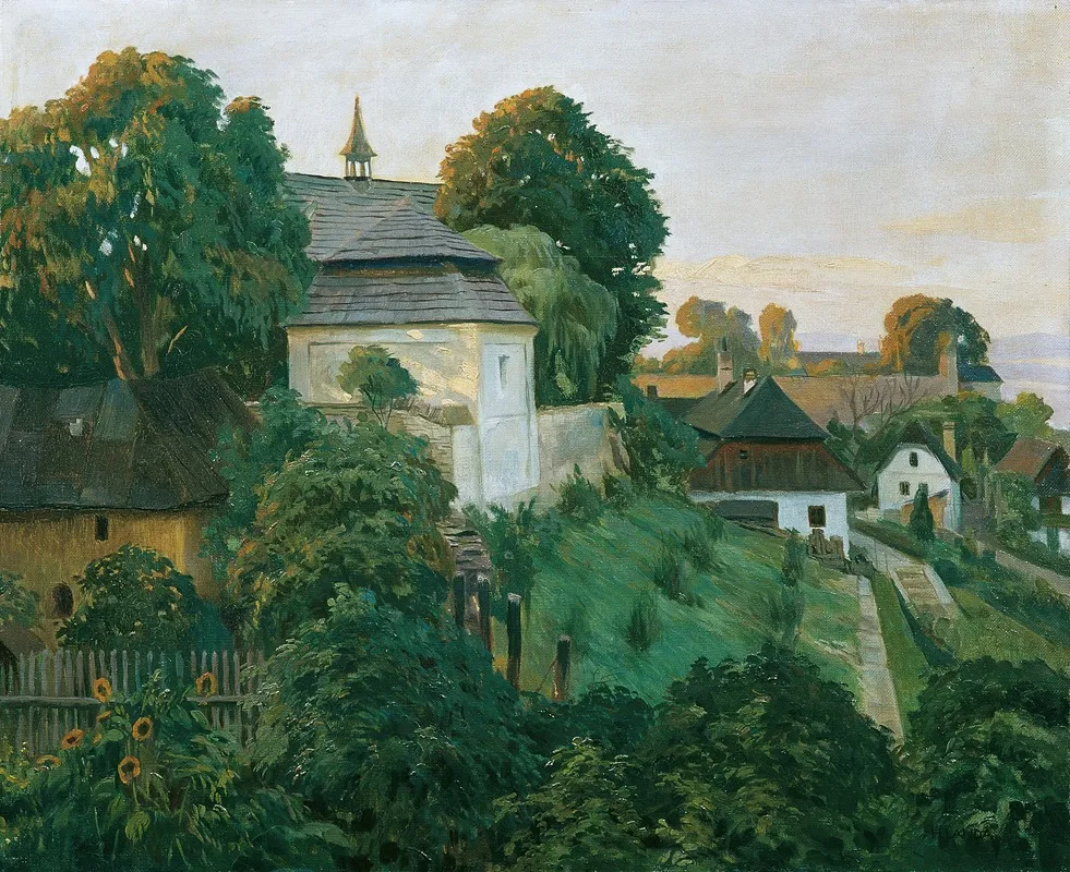 An Der Klostermauer In Opocno Fruher Auch Opocen Deutsch Opotschno Tschechien Wall Art by Hubert Landa - High-Resolution Digital Print
