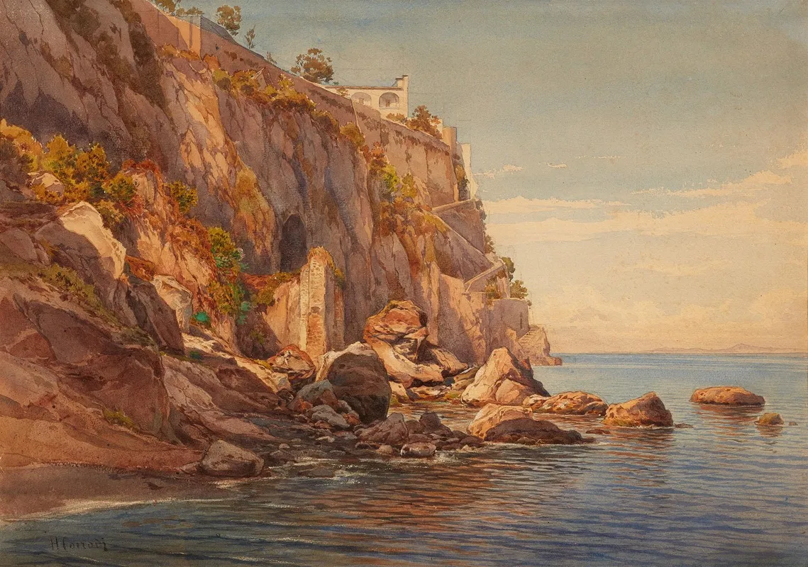 An Der Kuste Von Amalfi