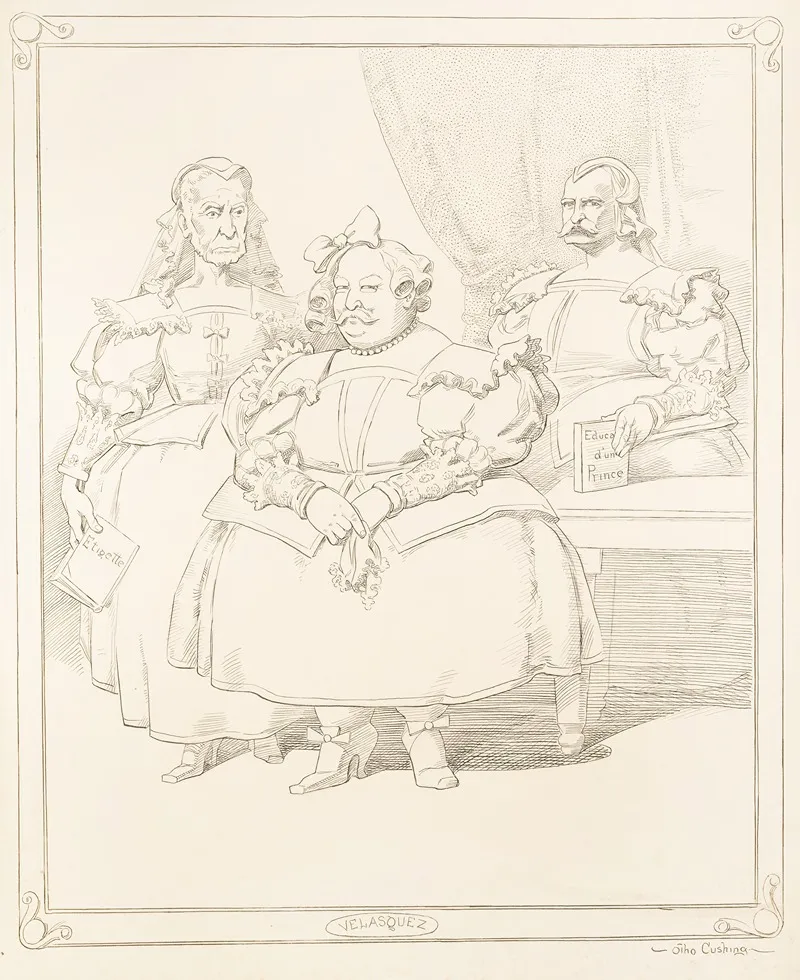An Infanta And Her Duenas