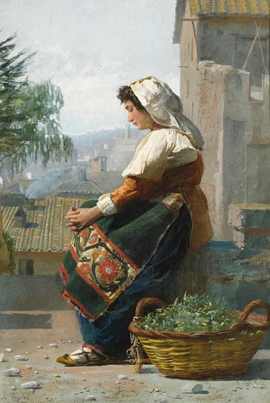 An Italian Beauty 3 Wall Art by Josep Tapiró Baró - High-Resolution Digital Print