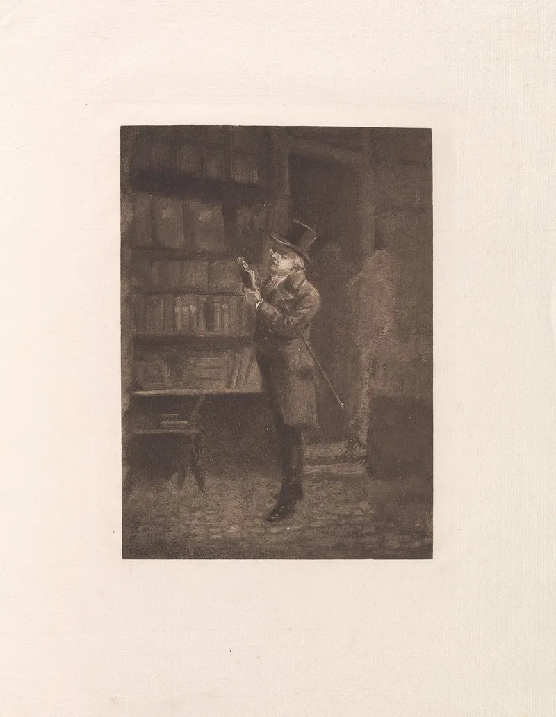 An Odd Volume Wall Art by Lionel Charles Henley - High-Resolution Digital Print